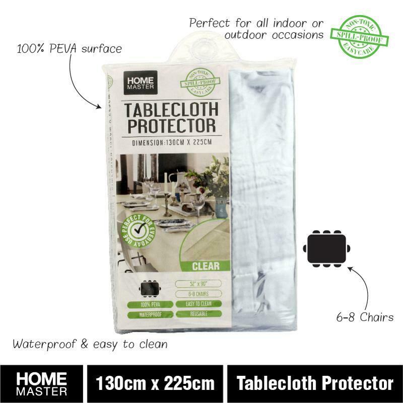 Tablecloth Clear 130cm x 225cm
