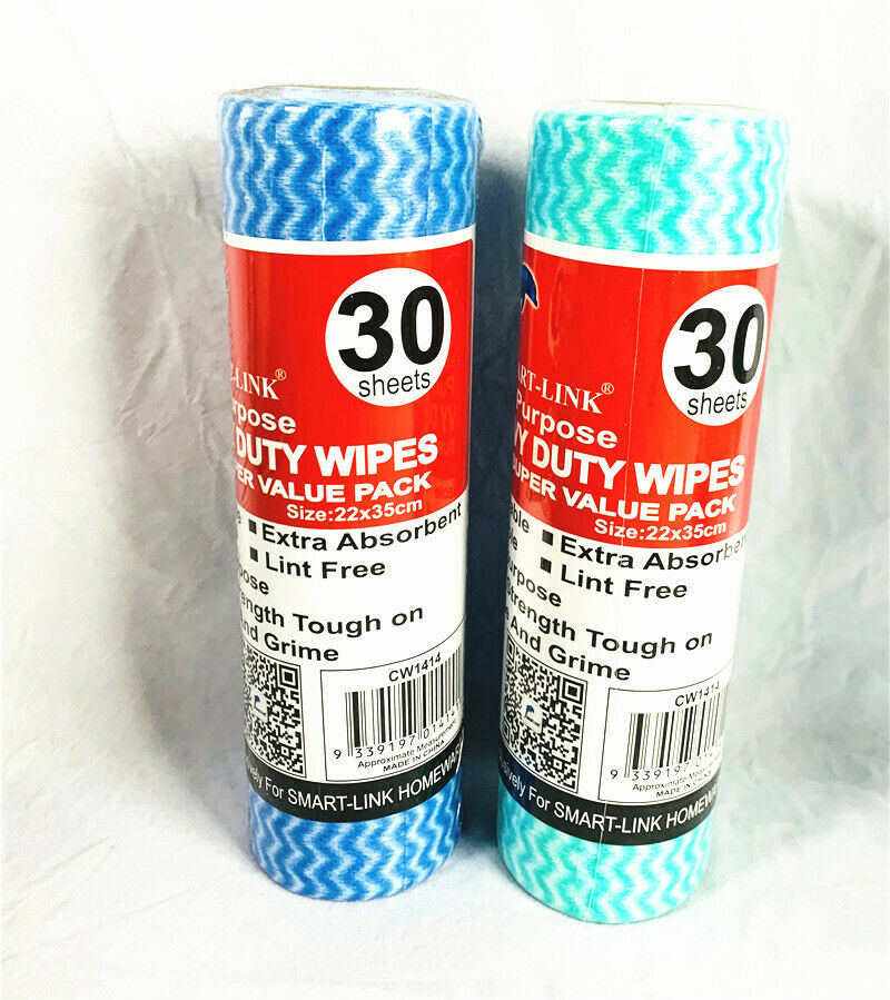 Roll Heavy Duty Wipes Towel Super Value Pack Size:22X35cm 30sheet