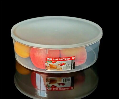 Round Cake Food Storage Container box 4L