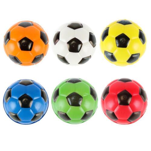 Squeeze Me Soccer Stress Ball  6.3cm Dia  6 Assorted Colours